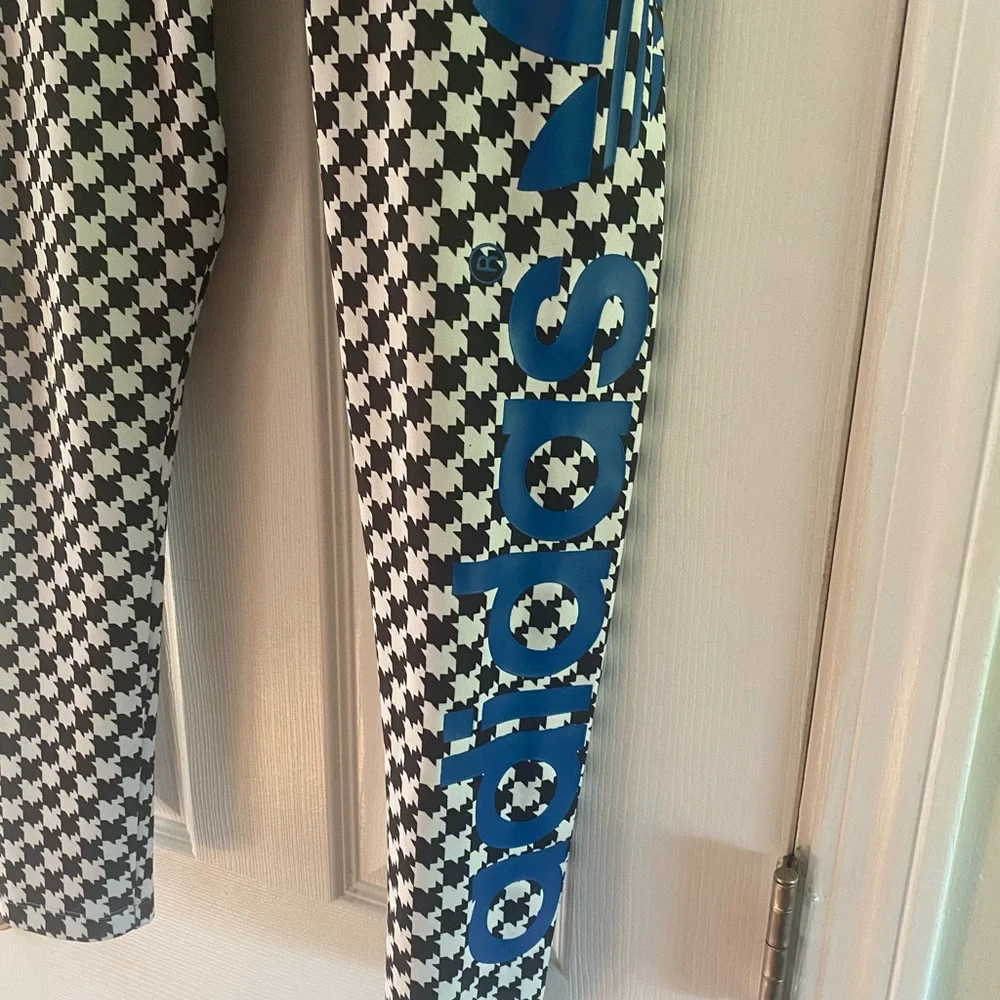 ADIDAS RARE CHECKERED LEGGING - Picture 2 of 8